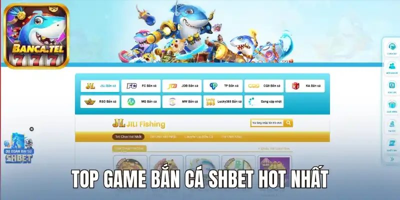 Top game bắn cá Shbet hot nhất